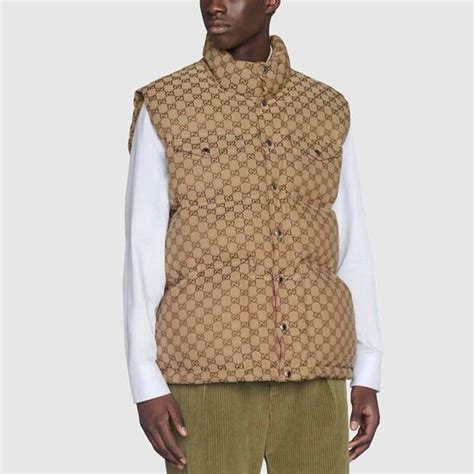 cheap gucci overalls|gucci north face puffer vest.